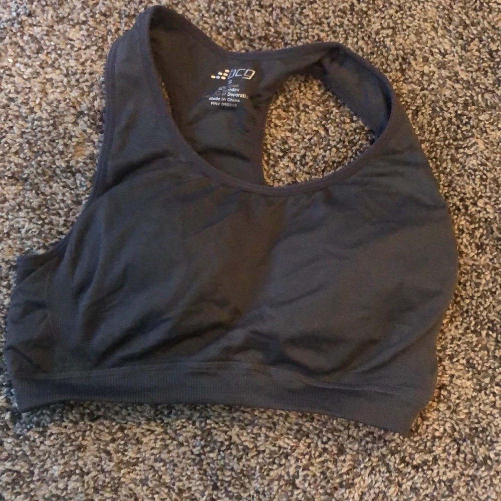 BCG grey sports bra